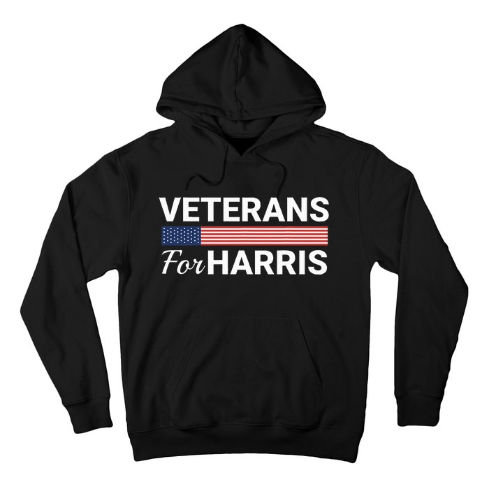 Veterans For Harris 2024 Military Vets Kamala Harris Hoodie