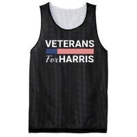 Veterans For Harris 2024 Military Vets Kamala Harris Mesh Reversible Basketball Jersey Tank