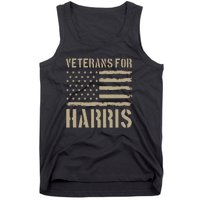 Veterans For Harris 2024 Tank Top