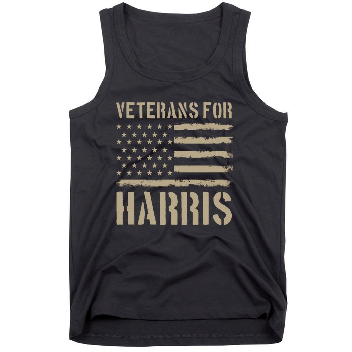 Veterans For Harris 2024 Tank Top