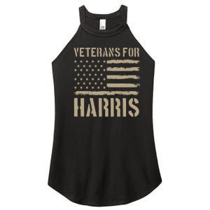 Veterans For Harris 2024 Women's Perfect Tri Rocker Tank