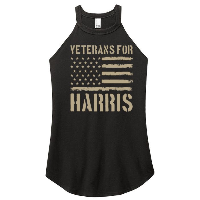 Veterans For Harris 2024 Women's Perfect Tri Rocker Tank