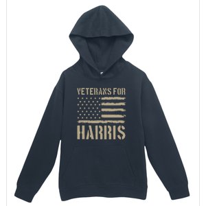 Veterans For Harris 2024 Urban Pullover Hoodie