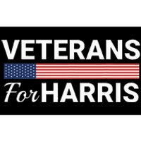 Veterans For Harris 2024 Military Vets Kamala Harris Bumper Sticker