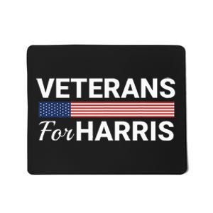 Veterans For Harris 2024 Military Vets Kamala Harris Mousepad