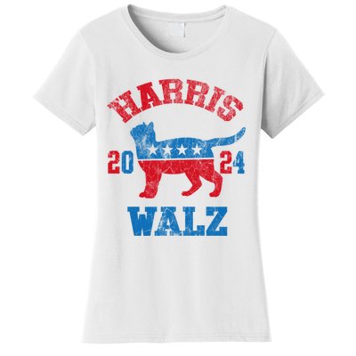 Vote For Harris Walz 2024 Election Kamala Harris Tim Waltz Women's T-Shirt