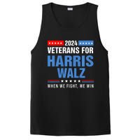 Veterans For Harris Walz 2024 Presidential Campaign PosiCharge Competitor Tank