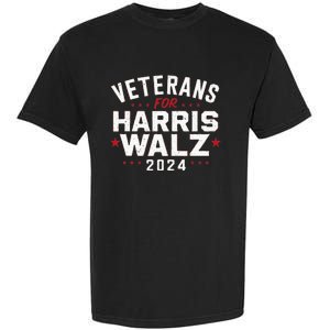 Veterans For Harris Waltz 2024 Garment-Dyed Heavyweight T-Shirt