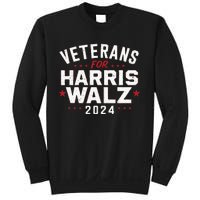 Veterans For Harris Waltz 2024 Sweatshirt