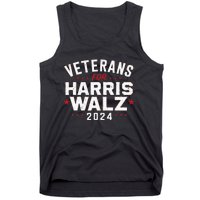 Veterans For Harris Waltz 2024 Tank Top