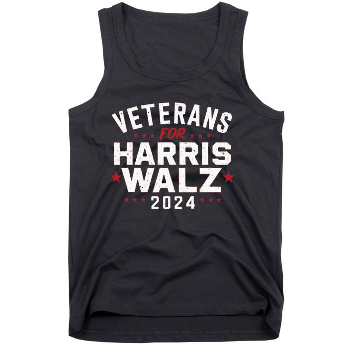 Veterans For Harris Waltz 2024 Tank Top