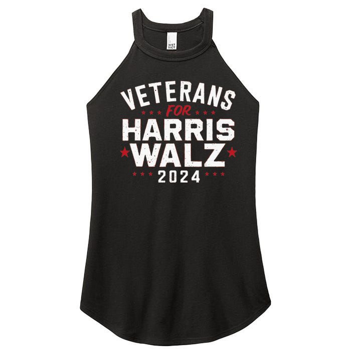 Veterans For Harris Waltz 2024 Women's Perfect Tri Rocker Tank