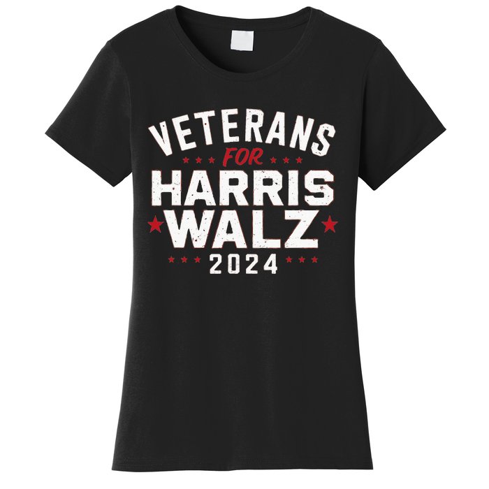 Veterans For Harris Waltz 2024 Women's T-Shirt