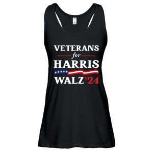 Veterans For Harris Walz 2024 Vote Tim Walz Kamala Harris Ladies Essential Flowy Tank