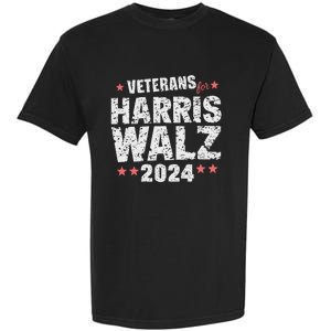 Veterans For Harris Waltz 2024 Garment-Dyed Heavyweight T-Shirt