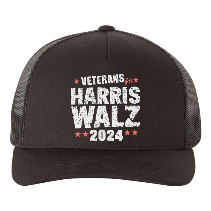 Veterans For Harris Waltz 2024 Yupoong Adult 5-Panel Trucker Hat