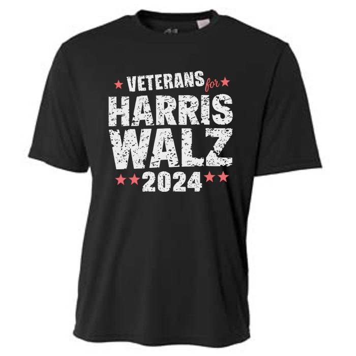 Veterans For Harris Waltz 2024 Cooling Performance Crew T-Shirt