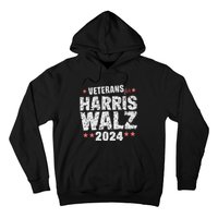 Veterans For Harris Waltz 2024 Hoodie