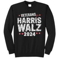 Veterans For Harris Waltz 2024 Sweatshirt