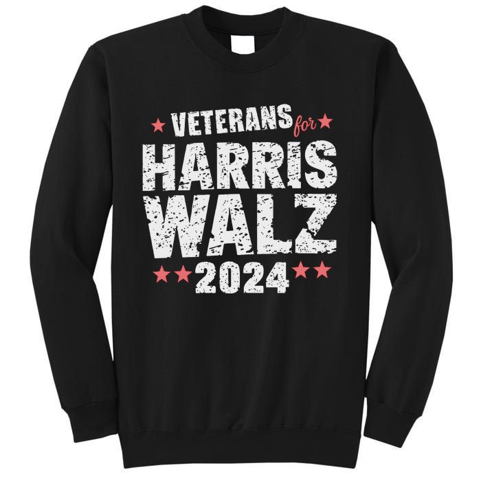 Veterans For Harris Waltz 2024 Sweatshirt