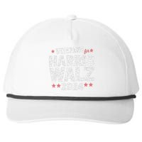 Veterans For Harris Waltz 2024 Snapback Five-Panel Rope Hat