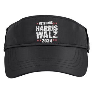 Veterans For Harris Waltz 2024 Adult Drive Performance Visor