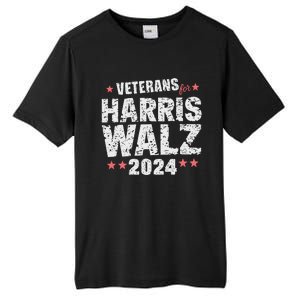 Veterans For Harris Waltz 2024 Tall Fusion ChromaSoft Performance T-Shirt