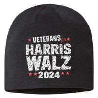 Veterans For Harris Waltz 2024 Sustainable Beanie