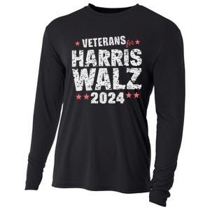 Veterans For Harris Waltz 2024 Cooling Performance Long Sleeve Crew