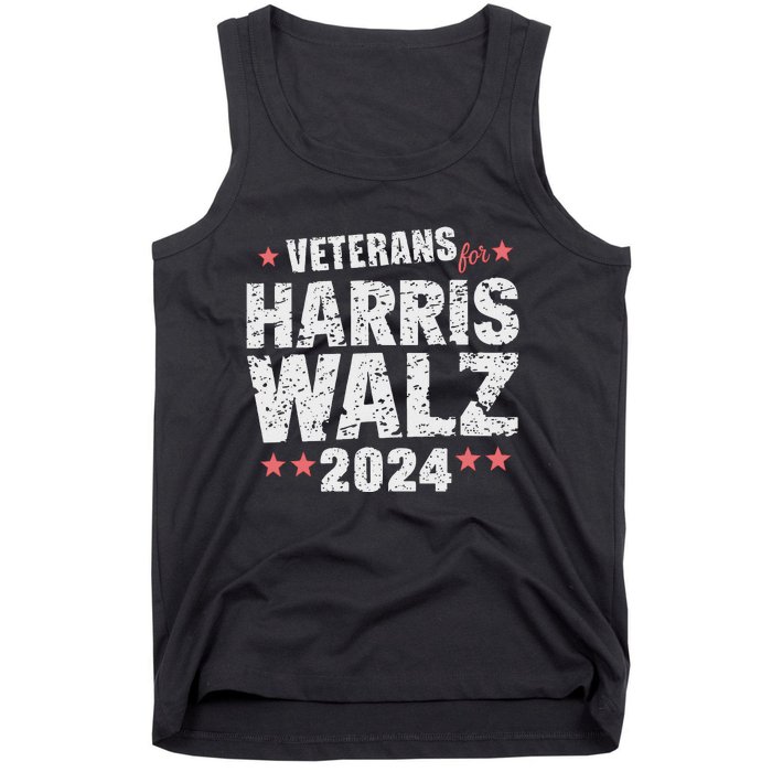 Veterans For Harris Waltz 2024 Tank Top