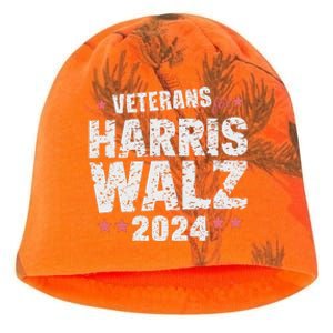 Veterans For Harris Waltz 2024 Kati - Camo Knit Beanie