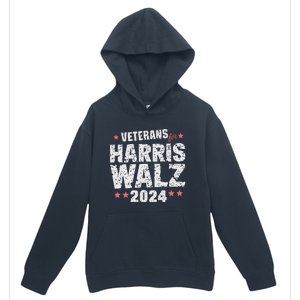 Veterans For Harris Waltz 2024 Urban Pullover Hoodie