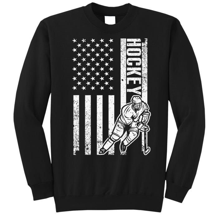 Vintage Field Hockey Player Hockey Fan Hockey Coach Tall Sweatshirt