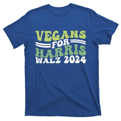 Vegans For Harris Walz 2024 Kamala Waltz 2024 T-Shirt