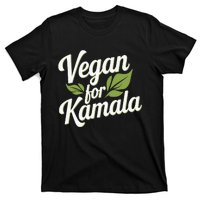 Vegans For Harris Waltz Walz 2024 Vegan For Kamala 2024 T-Shirt