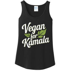 Vegans For Harris Waltz Walz 2024 Vegan For Kamala 2024 Ladies Essential Tank