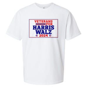 Veterans For Harris Walz 2024 Vote Harris Waltz Election Sueded Cloud Jersey T-Shirt