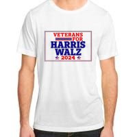 Veterans For Harris Walz 2024 Vote Harris Waltz Election Adult ChromaSoft Performance T-Shirt