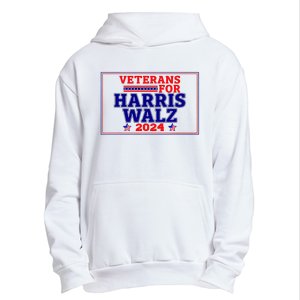 Veterans For Harris Walz 2024 Vote Harris Waltz Election Urban Pullover Hoodie