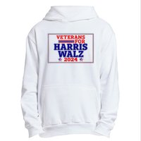 Veterans For Harris Walz 2024 Vote Harris Waltz Election Urban Pullover Hoodie