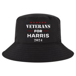 Veterans For Harris 2024 Kamala Harris Veteran Usa Cool Comfort Performance Bucket Hat