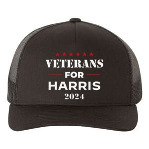 Veterans For Harris 2024 Kamala Harris Veteran Usa Yupoong Adult 5-Panel Trucker Hat