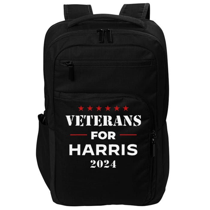 Veterans For Harris 2024 Kamala Harris Veteran Usa Impact Tech Backpack