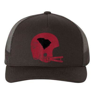 Vintage Football Helmet State Of South Carolina Yupoong Adult 5-Panel Trucker Hat