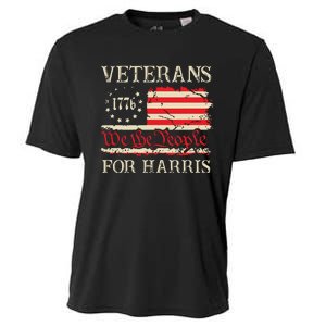 Veterans For Harris We The People 1776 Flag Kamala Harris Cooling Performance Crew T-Shirt