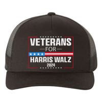 Veterans For Harris Walz 2024 Presidential Campaign Yupoong Adult 5-Panel Trucker Hat