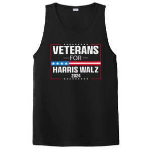 Veterans For Harris Walz 2024 Presidential Campaign Gift PosiCharge Competitor Tank