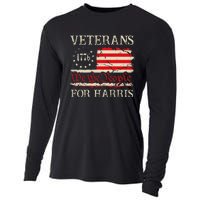 Veterans For Harris We The People 1776 Flag Kamala Harris Gift Cooling Performance Long Sleeve Crew