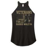 Veterans For Harris Walz Waltz 2024 Presidential Campaign Women's Perfect Tri Rocker Tank