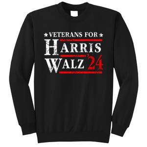 Veterans For Harris Walz 2024 Election Sweatshirt